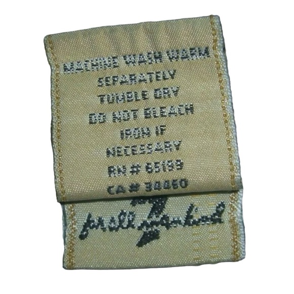 7 For All Mankind Skirt Vintage Denim Jean 90s y2k Pencil Laguna Beach Preppy 32 - Picture 8 of 9